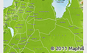 Physical Map of Remolino