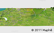 Satellite Panoramic Map of Remolino