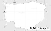 Silver Style Simple Map of Remolino