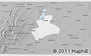 Gray 3D Map of Tenerife