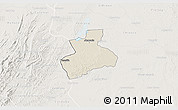 Shaded Relief 3D Map of Tenerife, lighten
