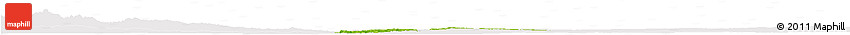 Physical Horizon Map of Tenerife, cropped outside