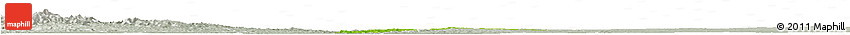 Physical Horizon Map of Tenerife, lighten, semi-desaturated