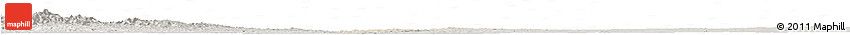 Shaded Relief Horizon Map of Tenerife, semi-desaturated