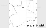 Blank Simple Map of Tenerife