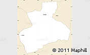 Classic Style Simple Map of Tenerife