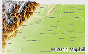 Physical 3D Map of Cumaral