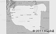 Gray 3D Map of La Macarena