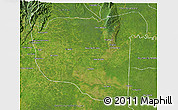 Satellite 3D Map of La Macarena