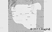 Gray Map of La Macarena
