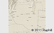 Shaded Relief Map of La Macarena