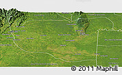 Satellite Panoramic Map of La Macarena
