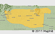Savanna Style Panoramic Map of La Macarena