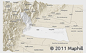 Classic Style 3D Map of Villavicencio