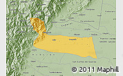 Savanna Style Map of Villavicencio