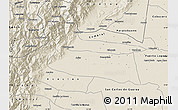 Shaded Relief Map of Villavicencio