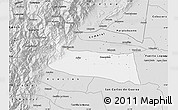 Silver Style Map of Villavicencio