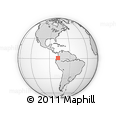 Outline Map of Ospina