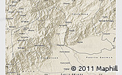 Shaded Relief Map of Mocoa