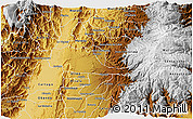 Physical 3D Map of Pereira