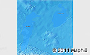 Physical 3D Map of San Andres y Providencia, political shades outside