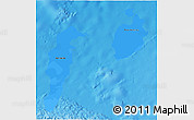 Physical 3D Map of San Andres y Providencia, single color outside