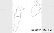 Blank Simple Map of San Andres y Providencia