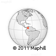 Outline Map of Barichara