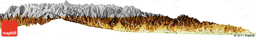 Physical Horizon Map of Chaparral