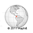Outline Map of Coyaima
