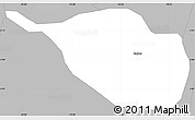 Gray Simple Map of Espinal