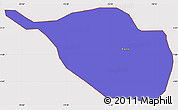 Political Simple Map of Espinal, cropped outside