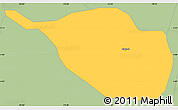 Savanna Style Simple Map of Espinal