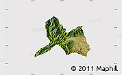 Satellite Map of Ibague, cropped outside