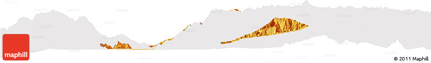 Political Horizon Map of Buga, single color outside Political Horizon Map of Buga, single color outside
