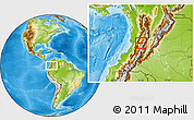 Physical Location Map of Buga