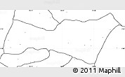 Blank Simple Map of Buga, no labels