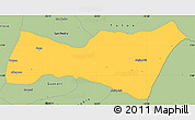 Savanna Style Simple Map of Buga