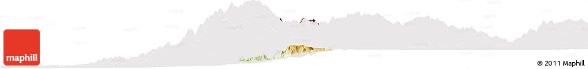 Physical Horizon Map of El Dovio, cropped outside Physical Horizon Map of El Dovio, cropped outside