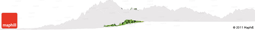Satellite Horizon Map of El Dovio, cropped outside