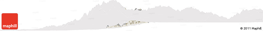 Shaded Relief Horizon Map of El Dovio, cropped outside Shaded Relief Horizon Map of El Dovio, cropped outside