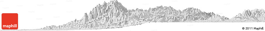 Silver Style Horizon Map of El Dovio