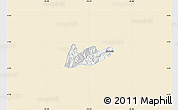 Classic Style Map of El Dovio, single color outside