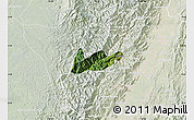 Satellite Map of El Dovio, lighten