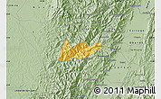 Savanna Style Map of El Dovio