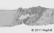 Gray Panoramic Map of El Dovio