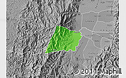 Political Map of Jamundi, desaturated