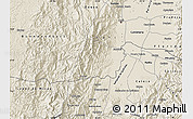 Shaded Relief Map of Jamundi