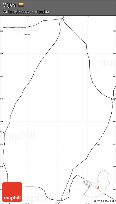 Blank Simple Map of Vijes