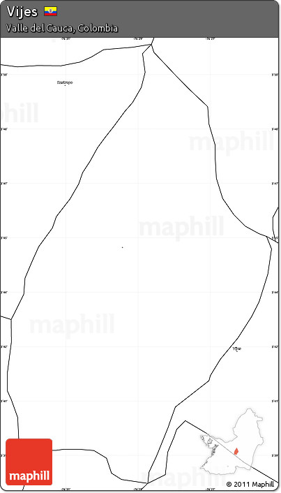 Blank Simple Map of Vijes